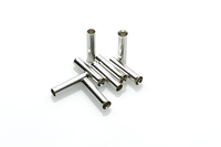 Bootlace Ferrules Uninsulated 1.0sq-10mm (Pack 1000)