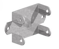 Easy Use Panel Bracket Brown 47mm