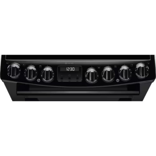Electrolux 60cm Twin Cavity Freestanding Electric Cooker - Black | LKR655210K 2