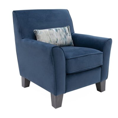 Rome Accent Chair - Blue