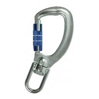 PK-019, ZERO AUTOLOCK 1/4 TURN KARAB W/SWIVEL LOOP