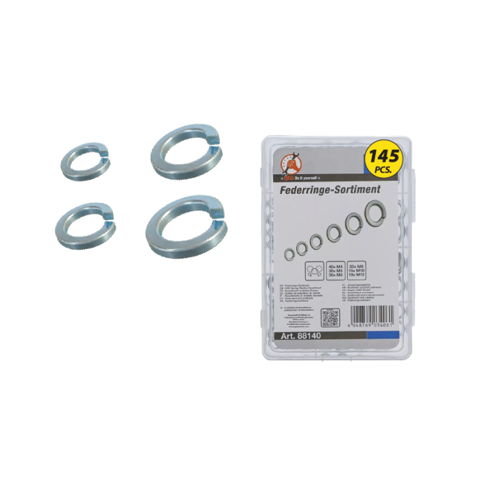 HSS Spring Washer Assortment 