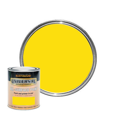 Rust-Oleum Universal Paint - Canary Yellow 250ml