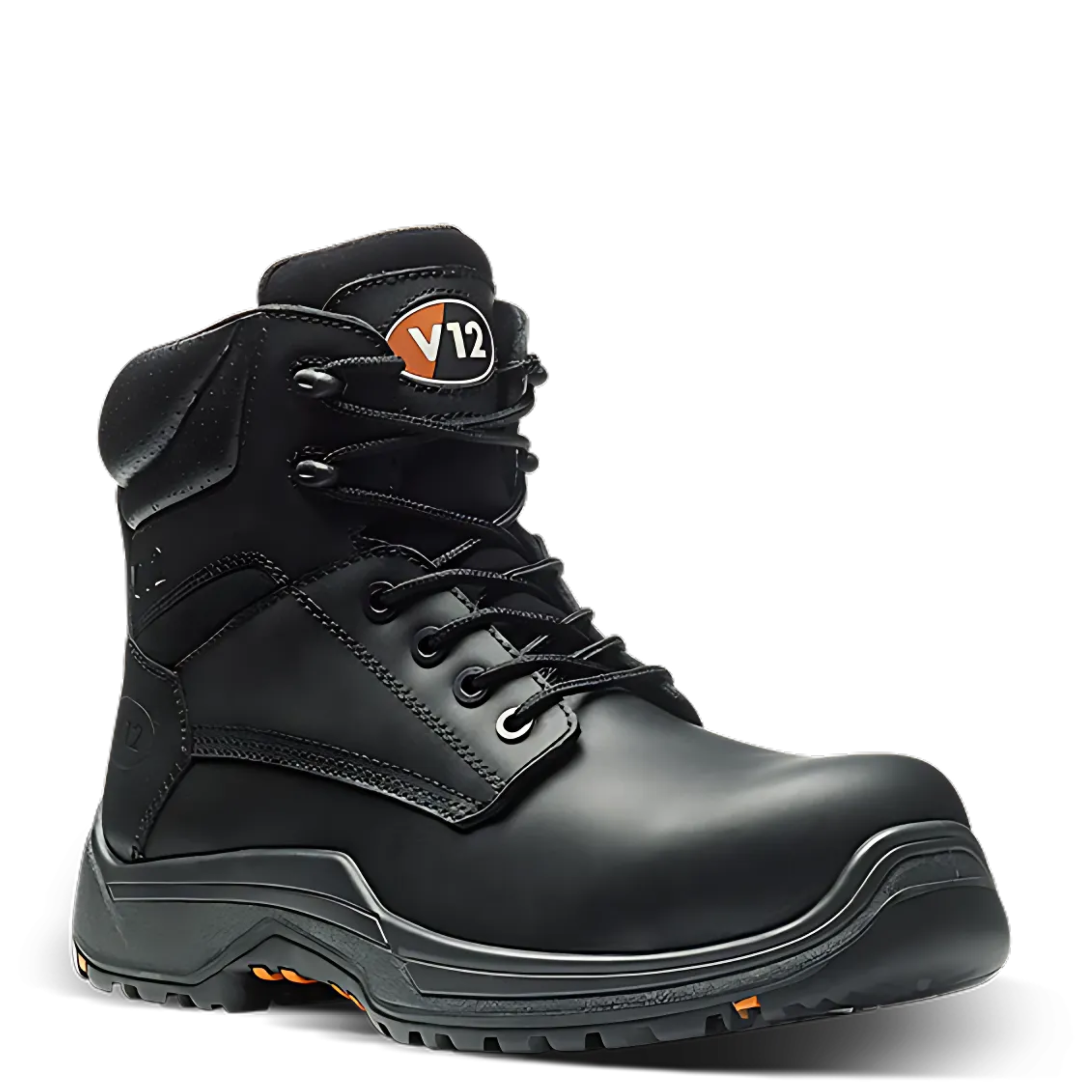 Bison Black S3 Derby Boot