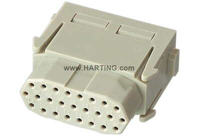 09140253101 Han High Density Module 25 way Female Crimp Terminal (Current Rating  50V  5A)