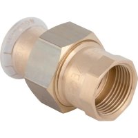 Geberit Mapress 22mm x 3/8" Copper Adaptor Union with Female Thread 65484