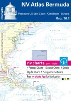 NV Chart Atlas - Reg. 16.1 Bermuda - Passages to US East Coast, Caribbean, Europe