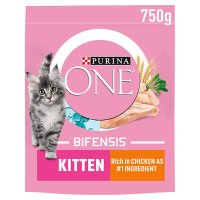 Purina One Kitten Chicken & Whole Grains 750g x 1