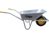 Toby Wheelbarrow 90 Ltr - Galvanised Metal Body