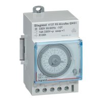 Legrand 7Day 3 Mod Dinrail Analogue Timeclock With Reserve 41279
