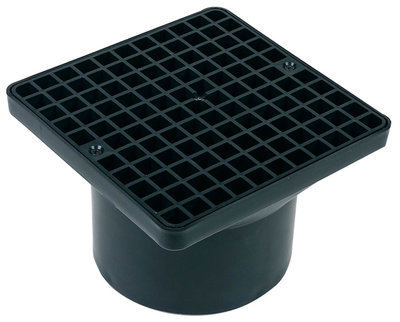 Square Hopper and Grid 207x207mm