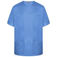 PLAIN SMART SCRUB TOP