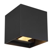 VERONIKA OUTDOOR ALUMINIUM DIE-CAST BLACK LED