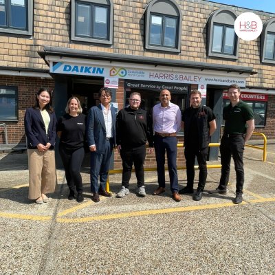 Harris & Bailey welcomes Daikin UK to Sustainable Home Centre