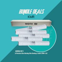 Premium Clear Masking Film Sheeting 5m (KMR-120) - Bundle