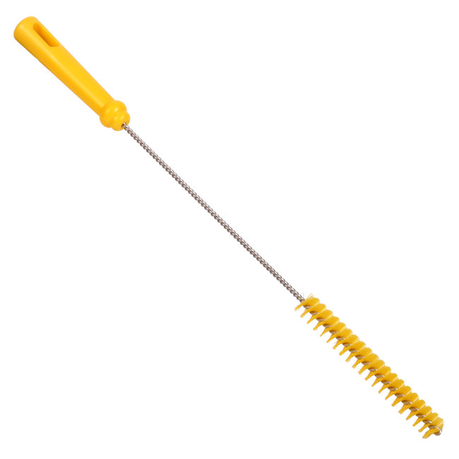 Bottle Brush PBT Bristle, 20mmØ, 500mm Polygrip Handle, Yellow Klipspringer