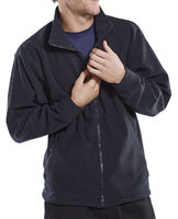 Click Navy Fleece Jacket