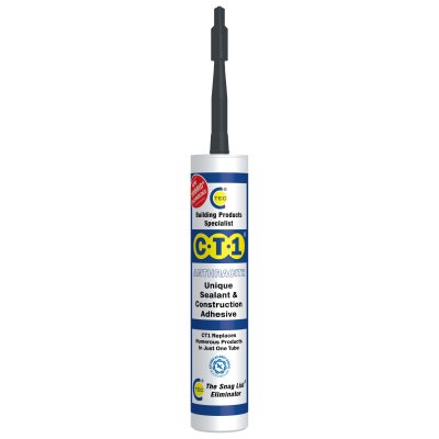 C-Tec CT1 Sealant & Construction Adhesive - Anthracite 290ml