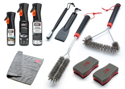 Weber Enamel Gas Grill Cleaning Kit 18284