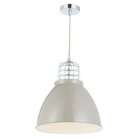 Seymour 1Light Pendant Putty E27 | LV1802.0003