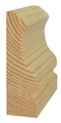 Ogee Architrave 25x75mm x 2.1m (FIN 20 x 70mm)