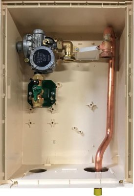 Tellerkast voor 1 teller 6m&sup3;/h 37mB