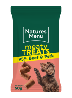 Natures Menu Dog Treats Beef 60g x 12