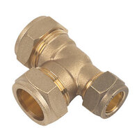 Instantor Copper Press Tee 3/4" x 3/4" x 1/2"
