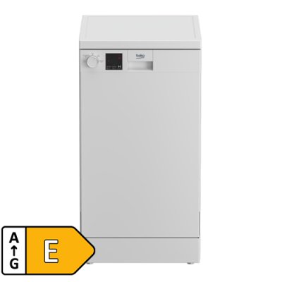 Beko Slimline Dishwasher - White | DVS04X20W