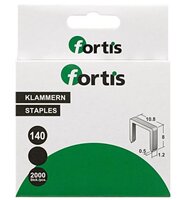 Fortis 14mm Heavy Duty Staples Box of 2000 Type 140
