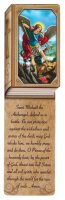 Laminated Bookmark/Saint Michael   (80972)