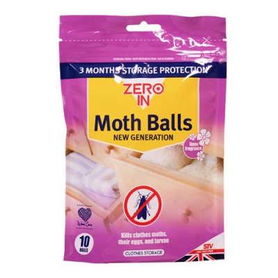 Zero In Moth Balls - 10 Pack