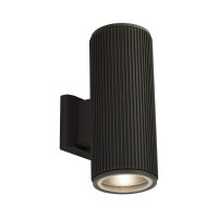 HAMBURG OUTDOOR UP/DOWN WALL LIGHT BLACK