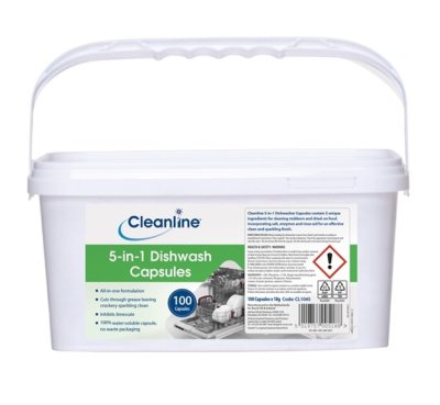 Cleanline Dishwasher 5-in-1 Tablets 100 pack