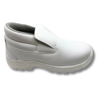 Bodytech Iowa S2 SRC White Slip on Boot