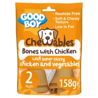 Good Boy Chewables Chicken Bone Medium 2pk x 8
