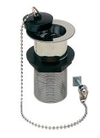 220CS 1.25" UNSLOTTED BASIN WASTE PLUG CHAIN