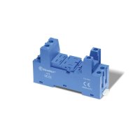 96.02.7SMA Finder 96 Series 2P Blue Din Rail Socket