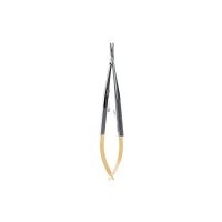 Hufriedy Straight Castro Perma Sharp&trade; Needle Holder, 14 cm (5.5")