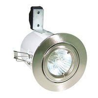 Fire/Acoustic Rated Satin Chrome Downlight 12v