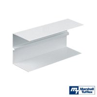 100X50 2 Compartment Coupler TICS100/50WH
