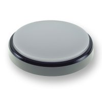 Source 9W/12W/18W IP65 CCT Circular LED Bulkhead White/Black Bez