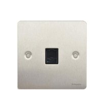 Telephone Ultimate RJ11 Telephone Socket Stainless Steel