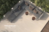 Nuova Beige Porcelain 900x600 21.6sqm