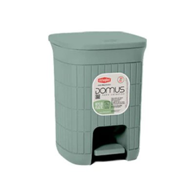 Domus Small 6L Dustbin - Green Tea