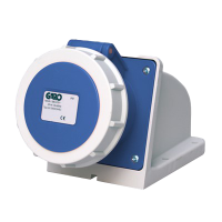 Garo 32A 3P 230V IP67 Socket UIV232-6S-RU