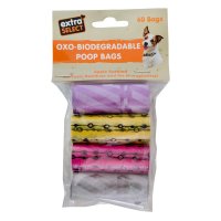 Extra Select Poop Bags Clip Strip 12x4x15