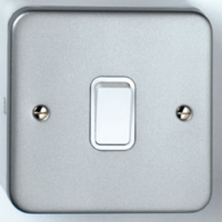 SURFACE METAL SWITCH 1 GANG 2W