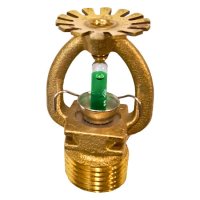 1/2 Bulb-type Sprinkler Head, Pendant, Brass, 200 Degree Standard Response