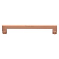 C0345-203-SRG - Heritage Brass Cabinet Pull Apollo Design 203mm CTC Satin Rose Gold Finish